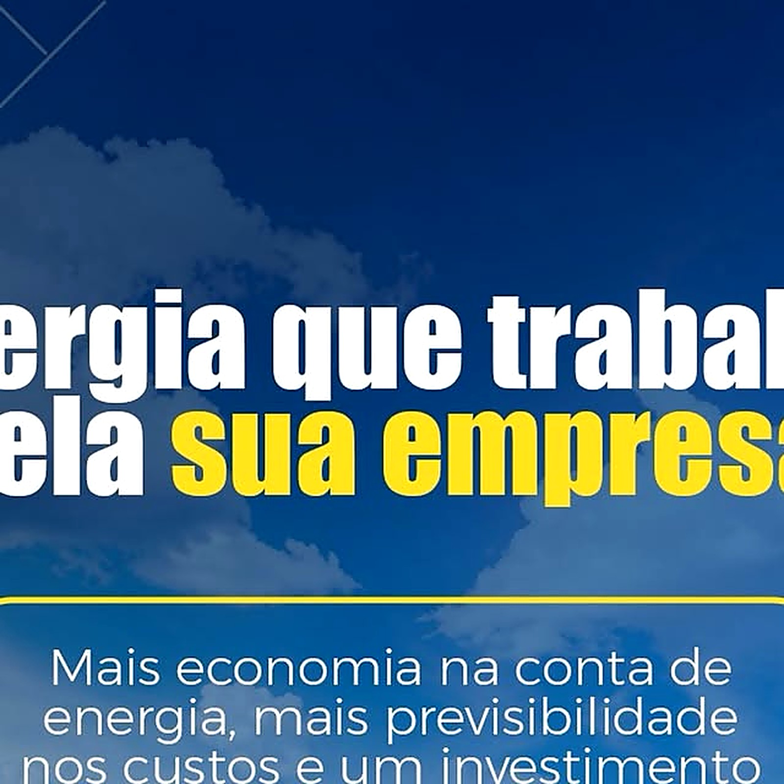 Post da Solares Premium sobre energia solar para empresas
